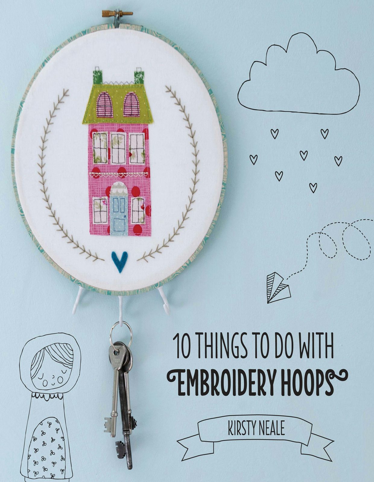 Book cover image for 10 Things to do with Embroidery Hoops ISBN: 9781446360248